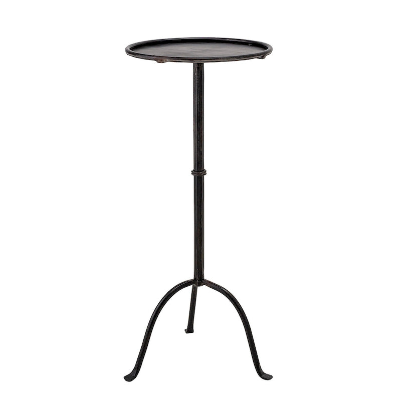 Table d'appoint ronde en métal