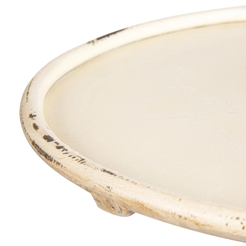 Table d'appoint ronde en métal