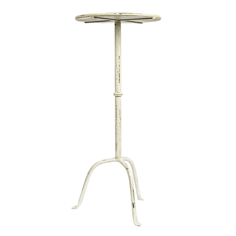 Table d'appoint ronde en métal