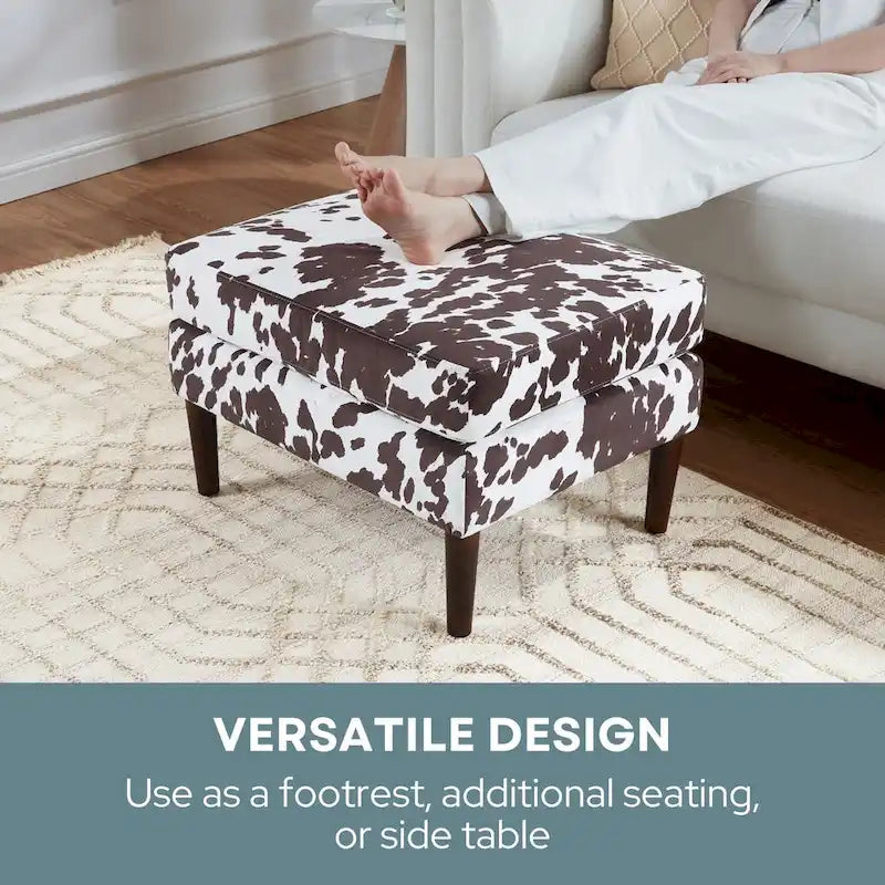 Convenience Concepts Designs4Comfort Pouf mi-siècle Marlow