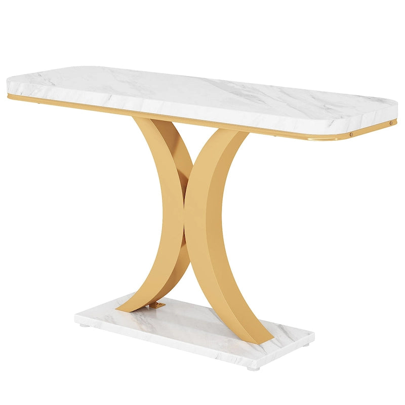 Console industrielle étroite de 101,6 cm de long pour entrée