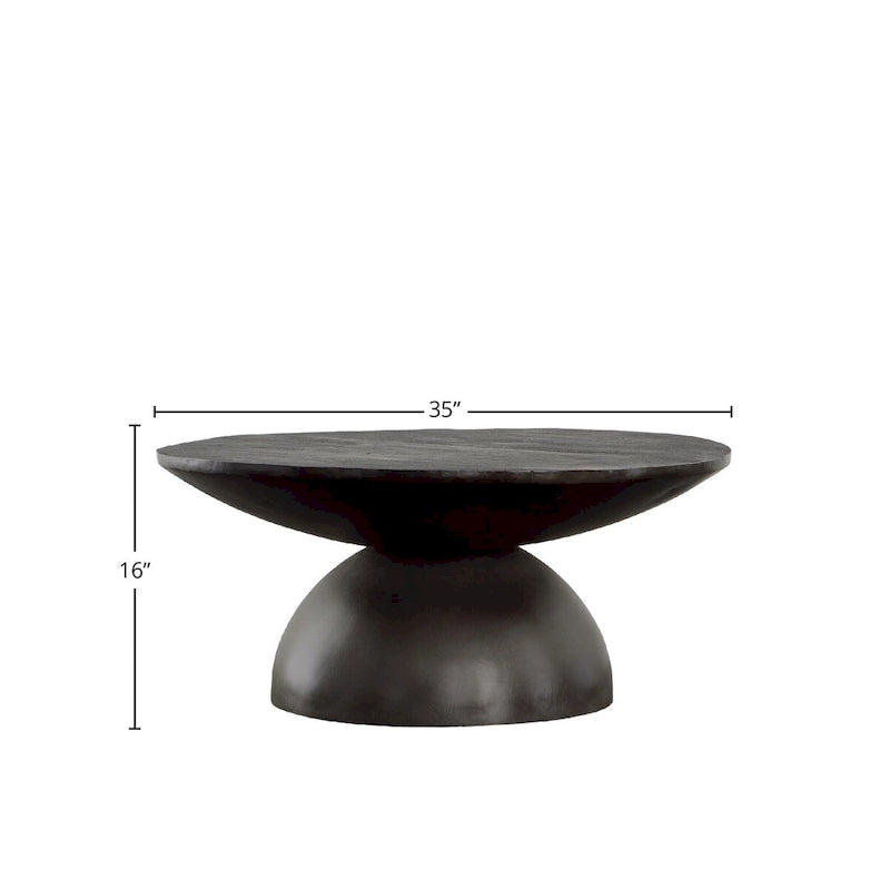 Table basse Briarwood, noire