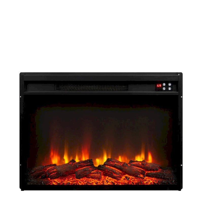 Meuble TV de ferme avec cheminée - 70 pouces de large - Convient aux téléviseurs jusqu'à 70 pouces - 71 L x 30 H x 15,5 P
