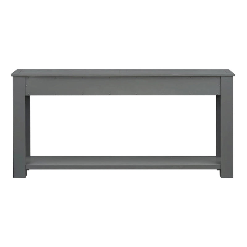 Console / Table d'appoint avec tiroirs de rangement et étagère inférieure pour entrée/couloir