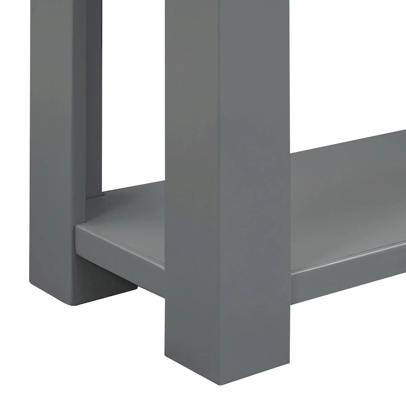 Console / Table d'appoint avec tiroirs de rangement et étagère inférieure pour entrée/couloir