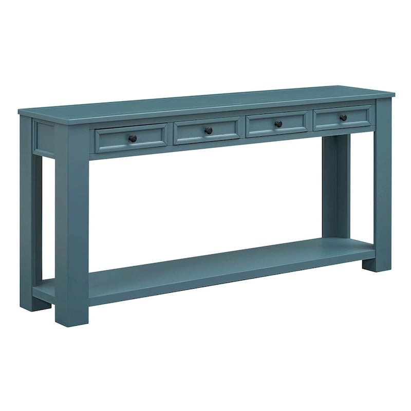 Console / Table d'appoint avec tiroirs de rangement et étagère inférieure pour entrée/couloir