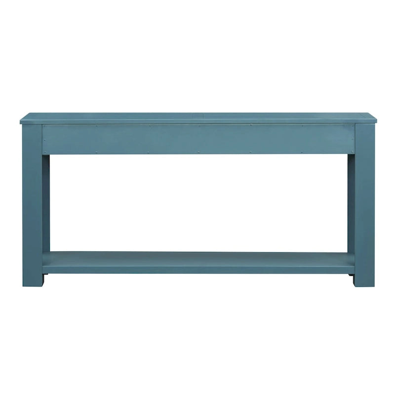 Console / Table d'appoint avec tiroirs de rangement et étagère inférieure pour entrée/couloir