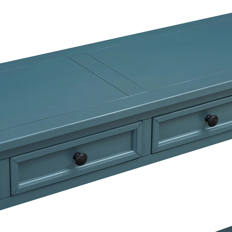 Console / Table d'appoint avec tiroirs de rangement et étagère inférieure pour entrée/couloir