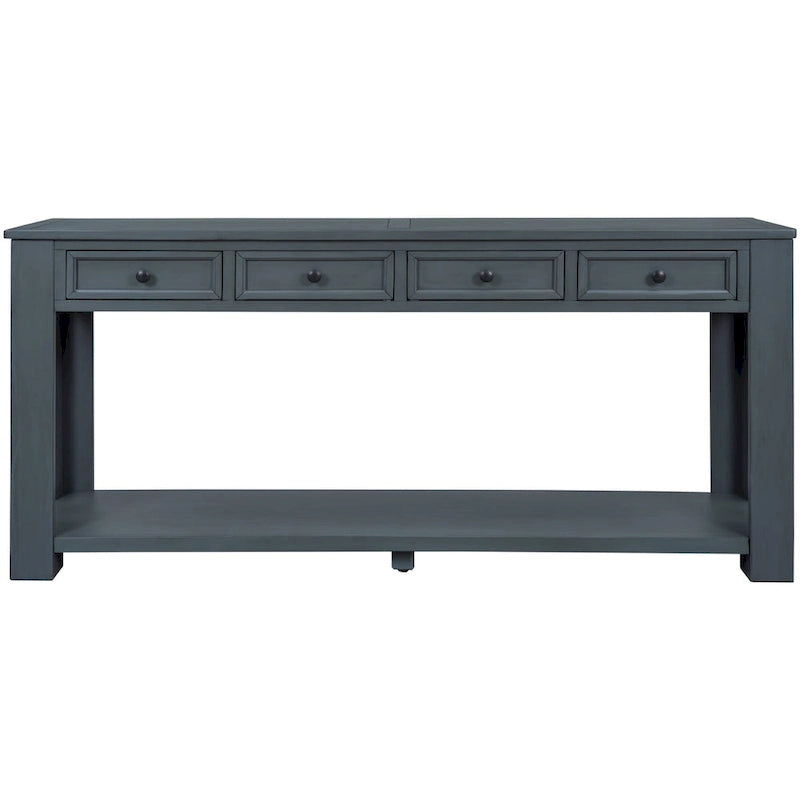 Console / Table d'appoint avec tiroirs de rangement et étagère inférieure pour entrée/couloir