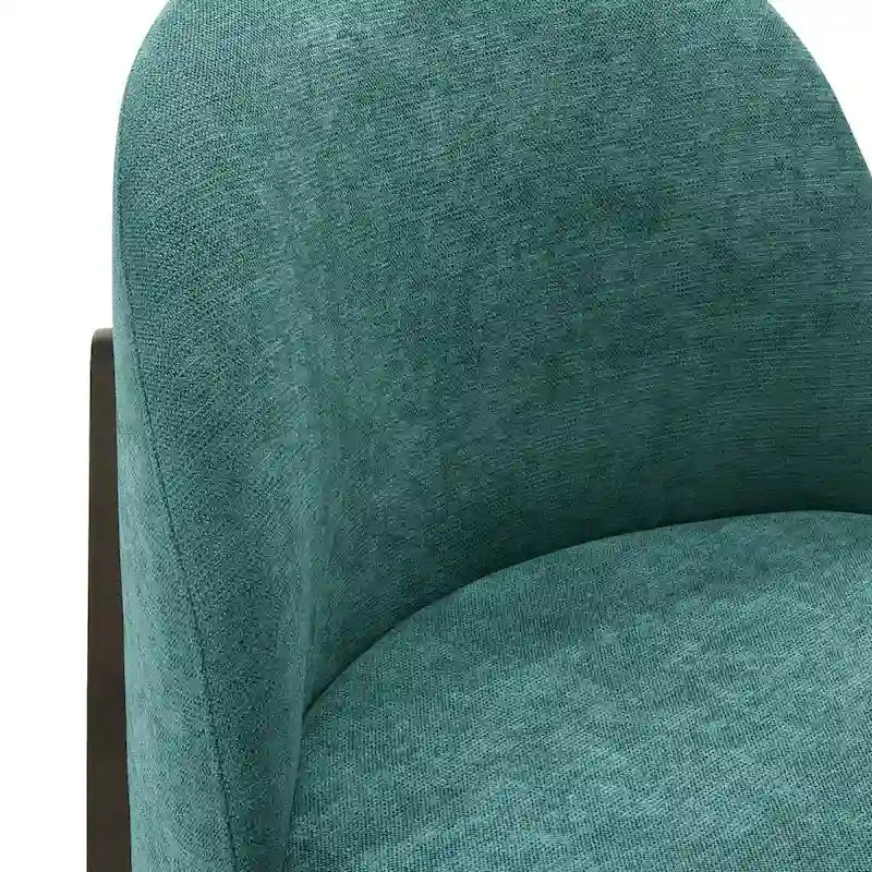 Chaises de salle à manger Pietta de Poly & Bark (lot de 2) – Tissu durable avec pieds en bois massif