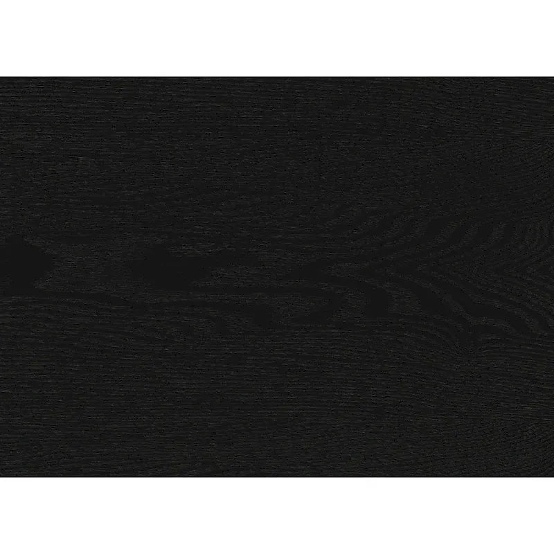 Table Rina de 91 cm, hauteur comptoir, plateau carré, 4 places, bois massif noir