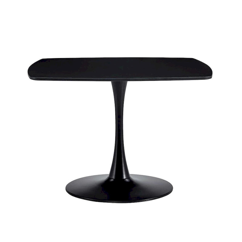 Table basse de loisirs à piètement central, style milieu de siècle, 42,1/31,49