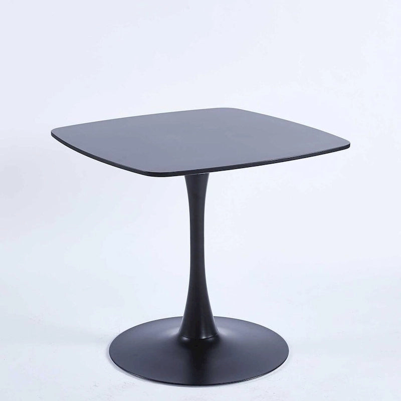 Table basse de loisirs à piètement central, style milieu de siècle, 42,1/31,49
