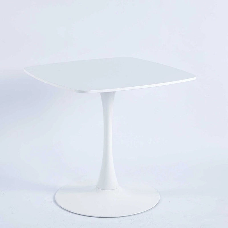 Table basse de loisirs à piètement central, style milieu de siècle, 42,1/31,49