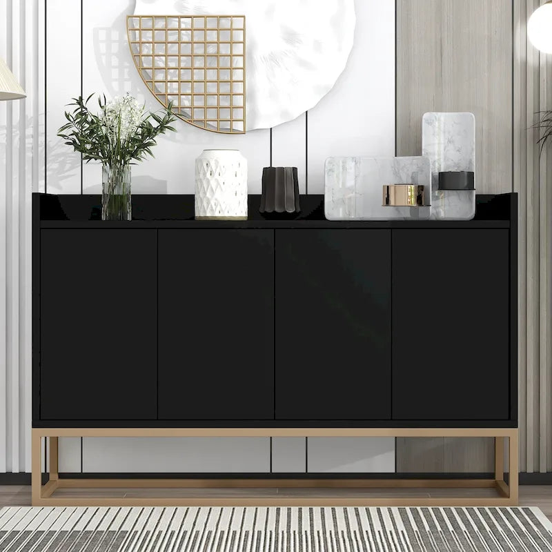 Buffet moderne élégant avec grand espace de rangement