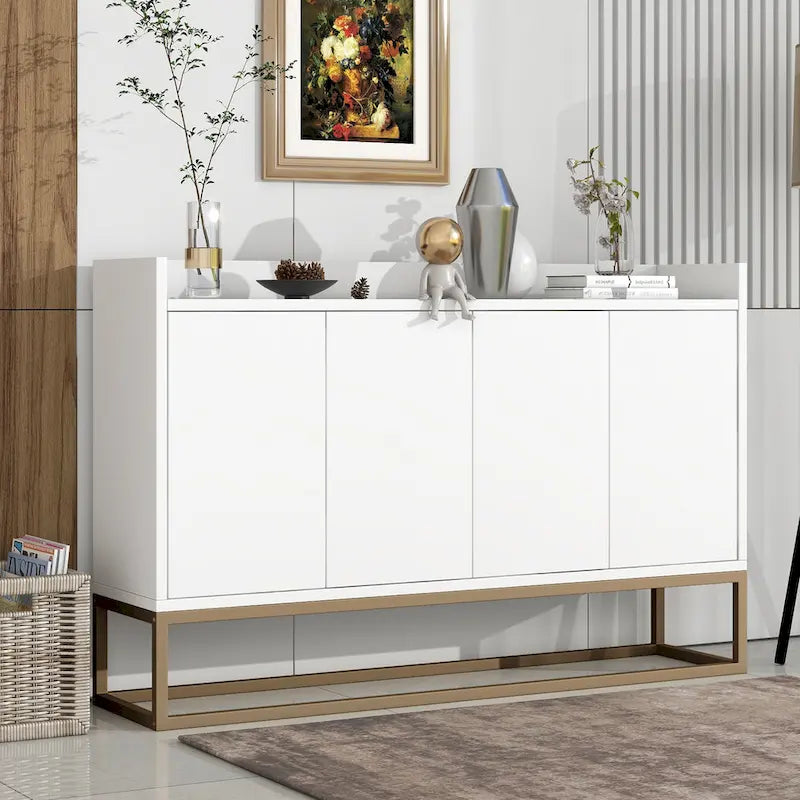 Buffet moderne élégant avec grand espace de rangement