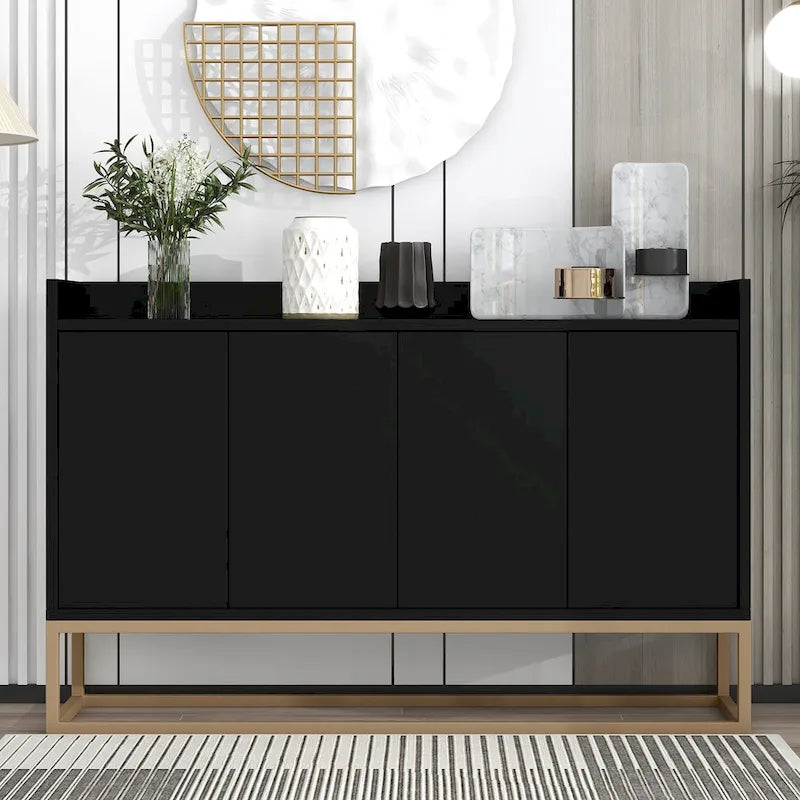 Buffet moderne élégant avec grand espace de rangement