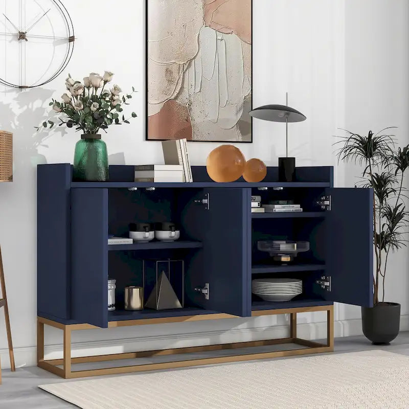 Buffet moderne élégant avec grand espace de rangement