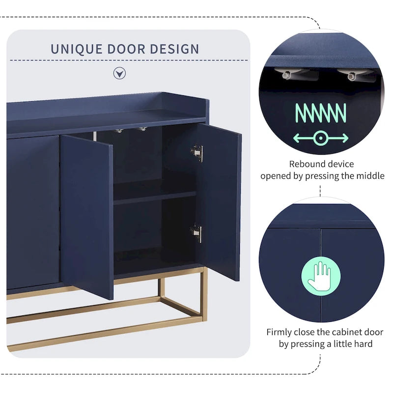 Buffet moderne élégant avec grand espace de rangement