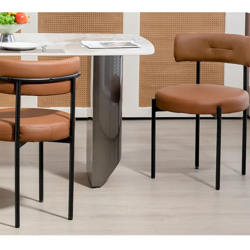 Chaises de salle à manger AVAWING, chaises de cuisine modernes du milieu du siècle, lot de 6