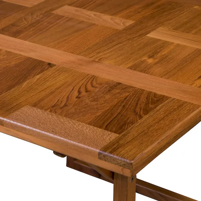 Table puzzle en teck