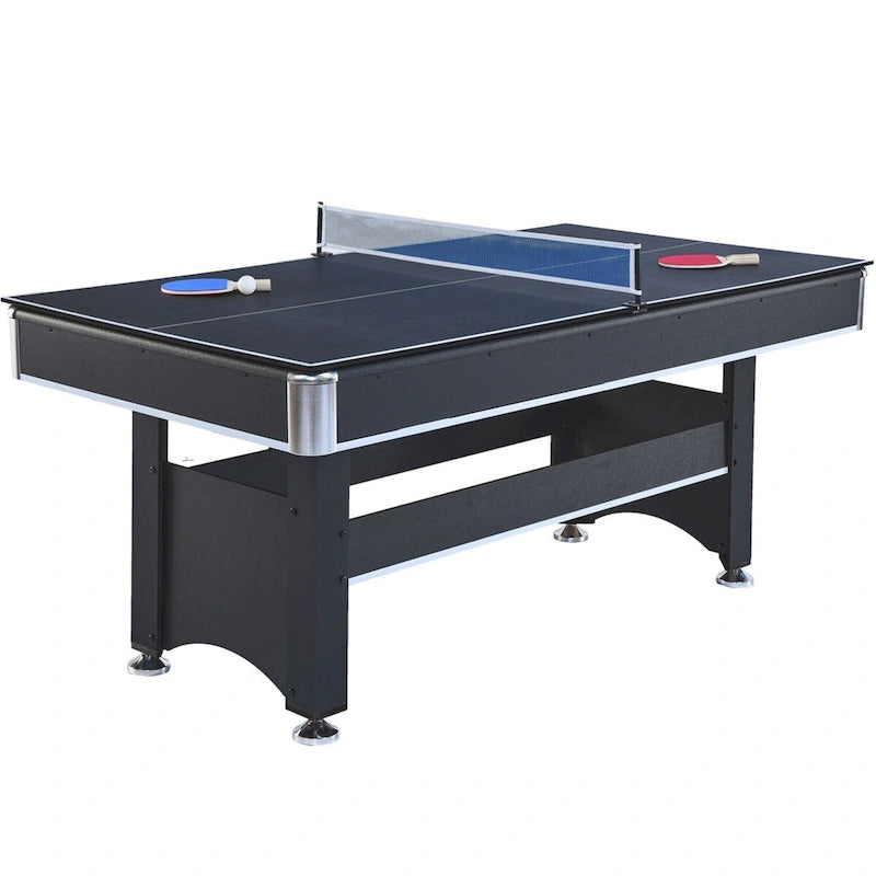 Table de billard de 6 pi avec plateau de tennis de table
