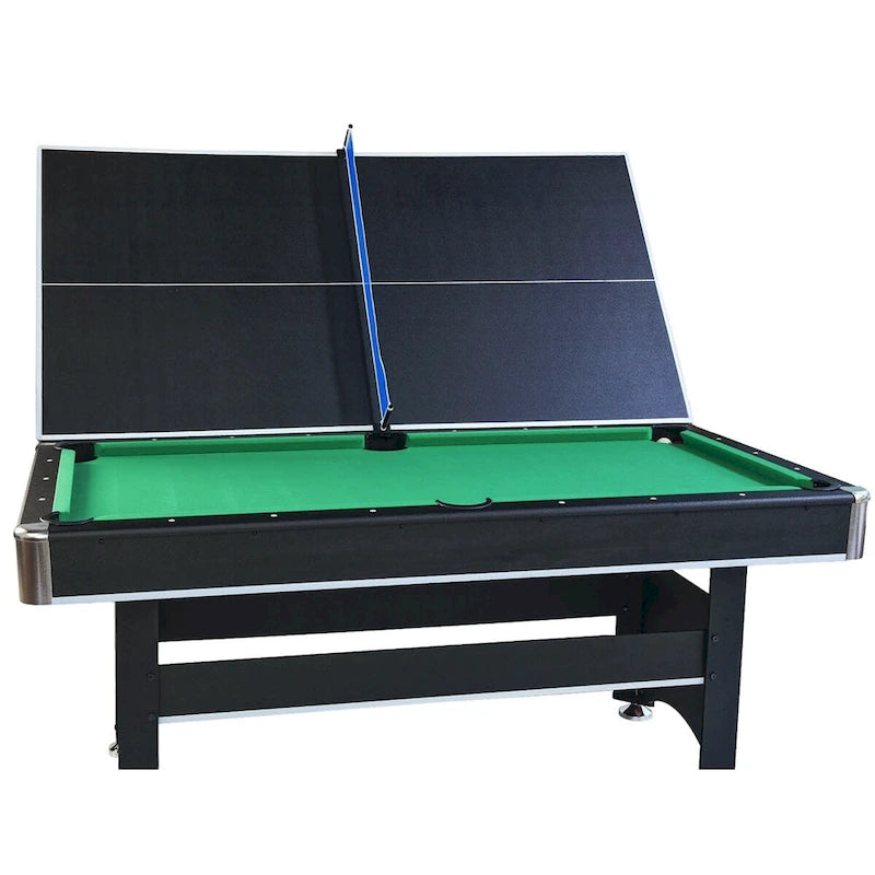 Table de billard de 6 pi avec plateau de tennis de table