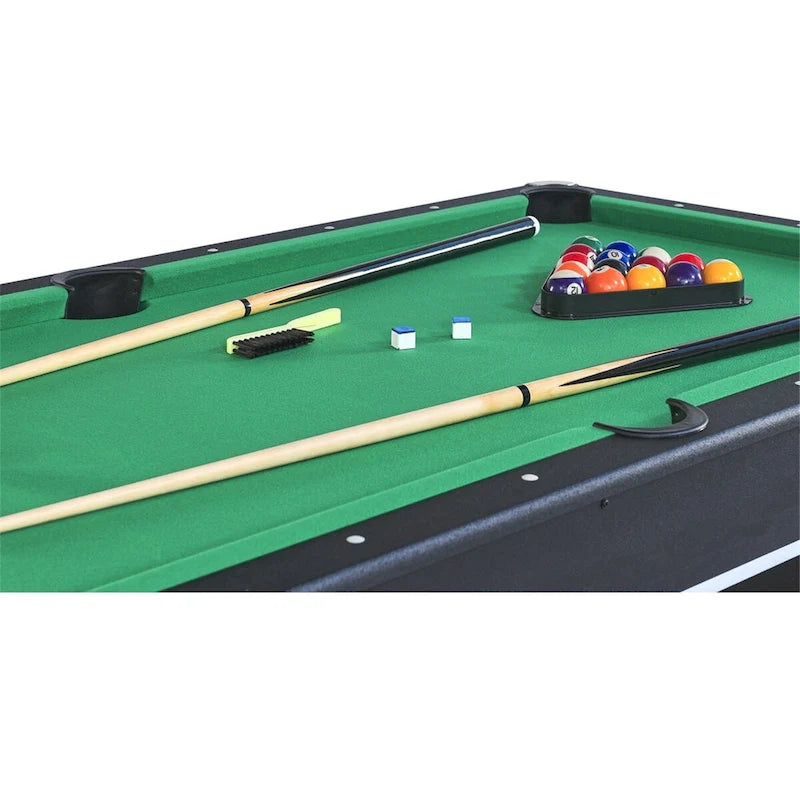 Table de billard de 6 pi avec plateau de tennis de table
