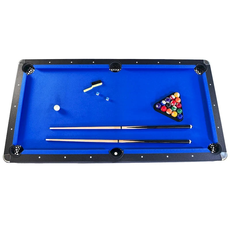 Table de billard de 6 pi avec plateau de tennis de table