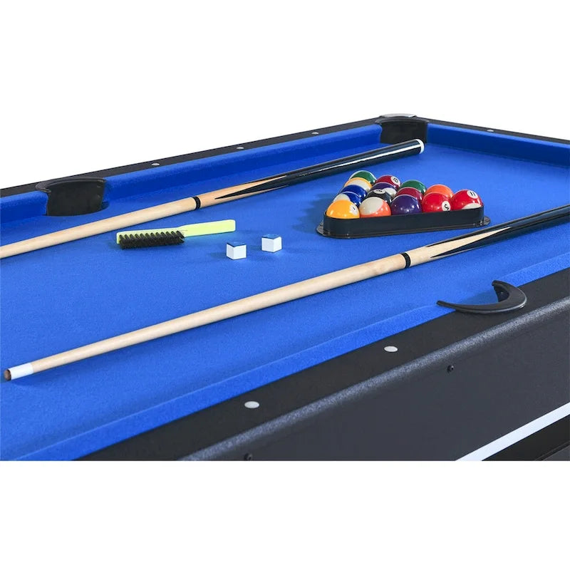 Table de billard de 6 pi avec plateau de tennis de table
