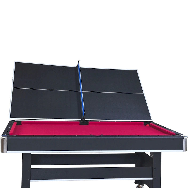 Table de billard de 6 pi avec plateau de tennis de table