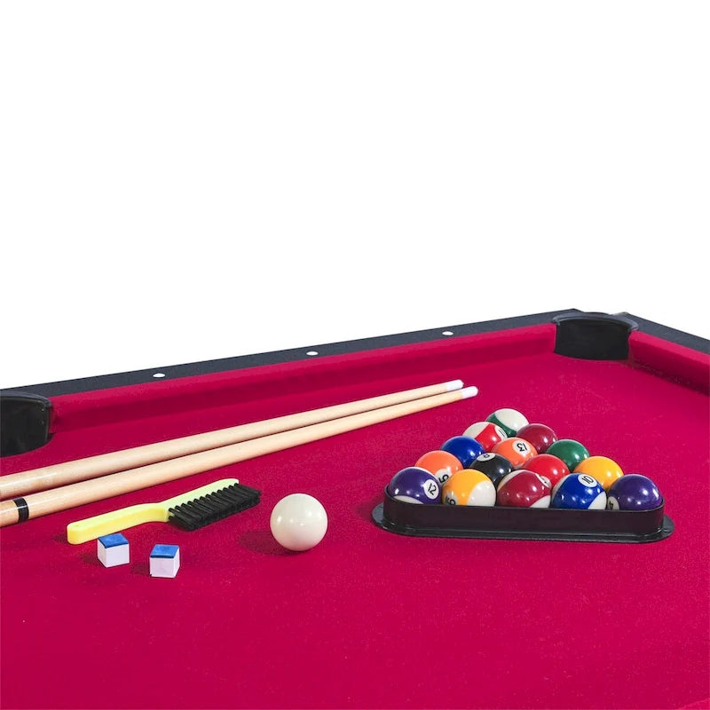 Table de billard de 6 pi avec plateau de tennis de table