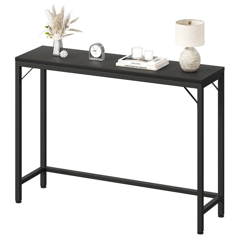 Console étroite Table de canapé Table de couloir industrielle pour entrée