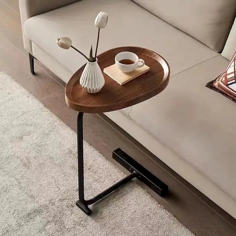 Table d'appoint en C, Petite table basse pour salon