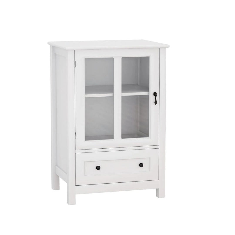 Buffet/Bahut polyvalent avec portes vitrées