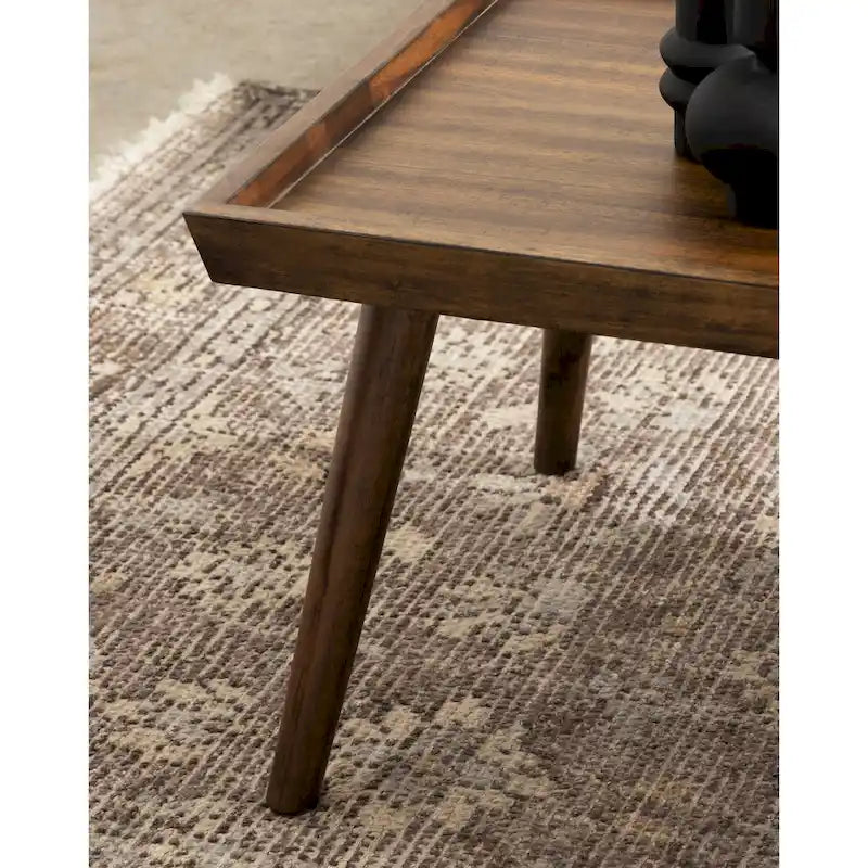 Table basse rectangulaire en bois Kate et Laurel Eastmont