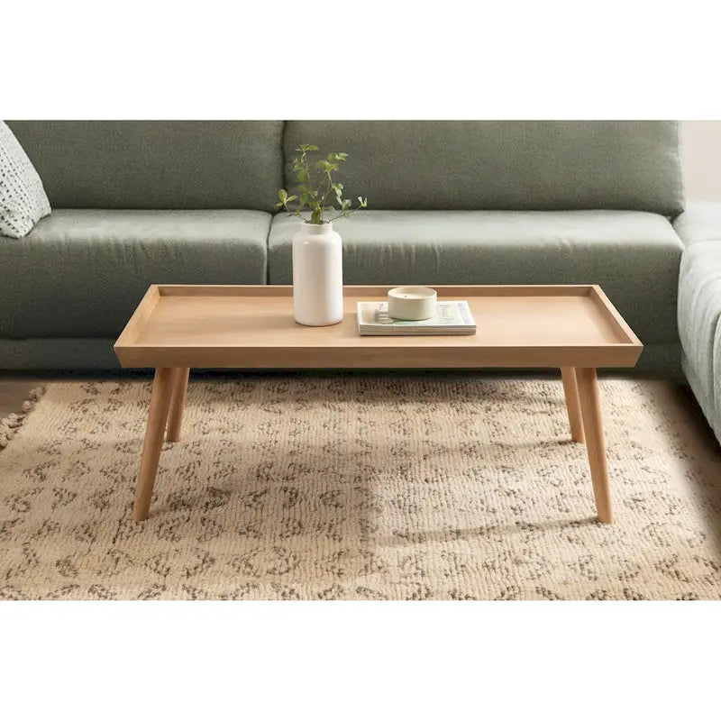 Table basse rectangulaire en bois Kate et Laurel Eastmont