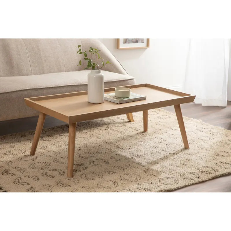 Table basse rectangulaire en bois Kate et Laurel Eastmont