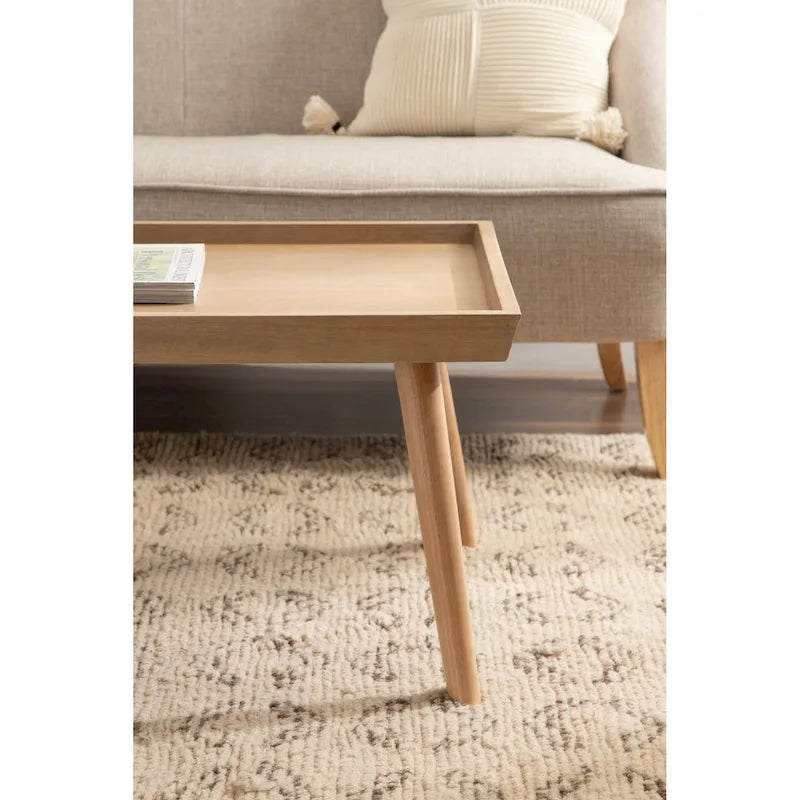 Table basse rectangulaire en bois Kate et Laurel Eastmont