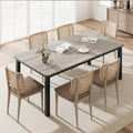 Table à Manger Industrielle pour 6 à 8 Personnes