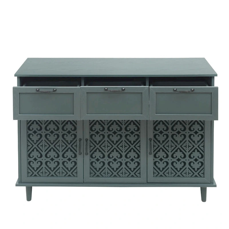 Meuble à 3 portes et 3 tiroirs pour chambre et salon