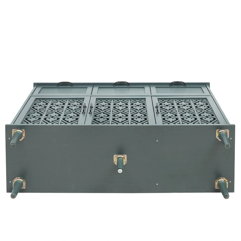 Meuble à 3 portes et 3 tiroirs pour chambre et salon