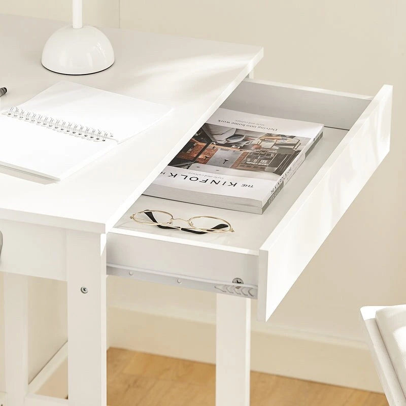 Haotian FWT43-W, Bureau d'ordinateur Poste de travail Bureau d'écriture Bureau pour enfants et adolescents