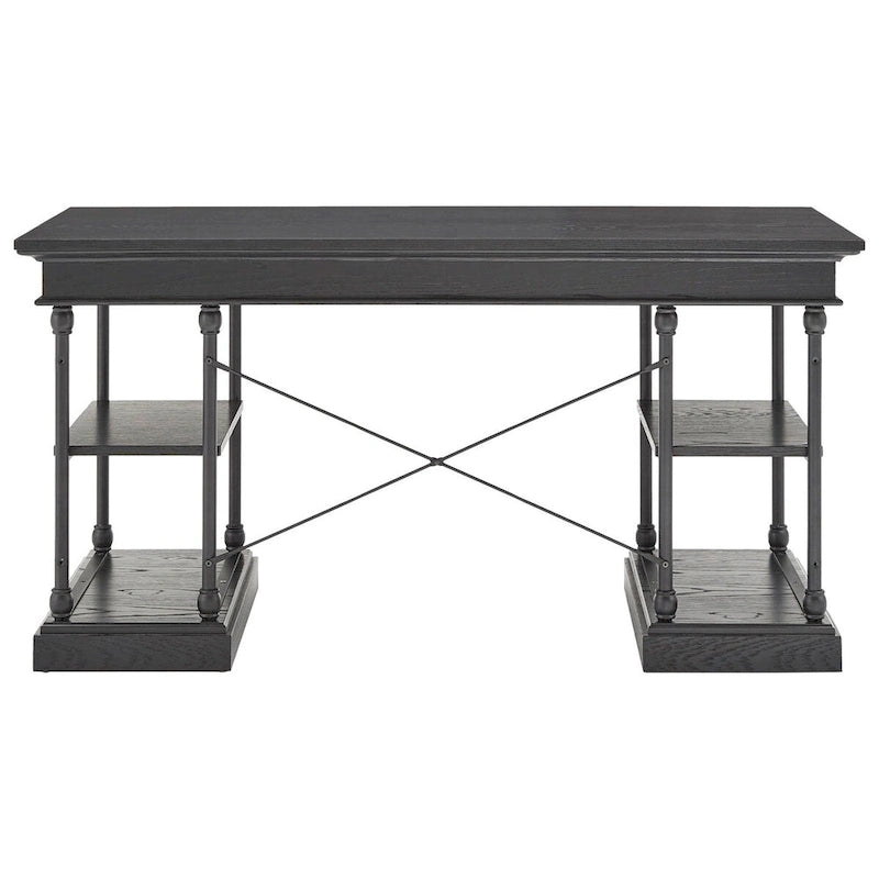 Bureau d'écriture de rangement Barnstone Cornice à 1 tiroir par iNSPIRE Q Artisan