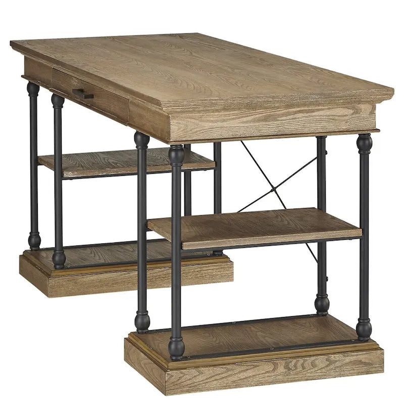 Bureau d'écriture de rangement Barnstone Cornice à 1 tiroir par iNSPIRE Q Artisan