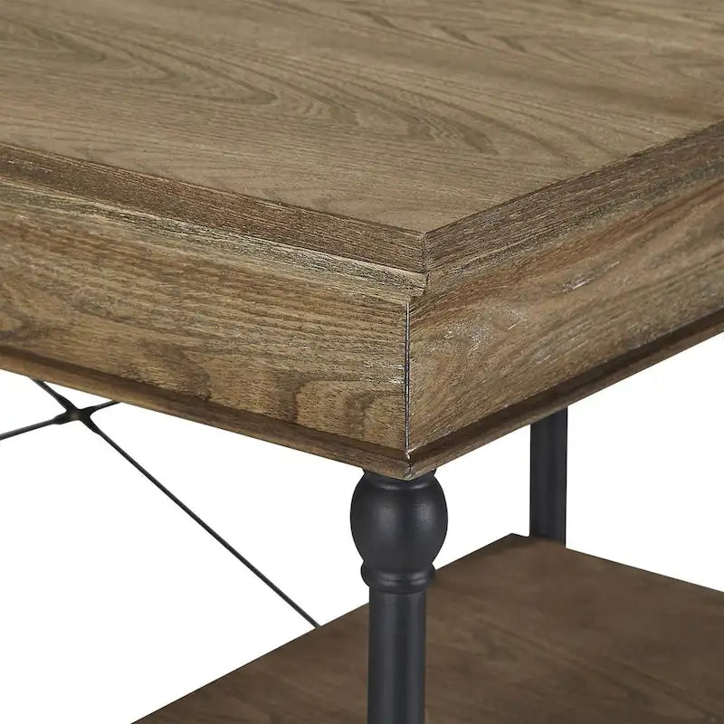 Bureau d'écriture de rangement Barnstone Cornice à 1 tiroir par iNSPIRE Q Artisan