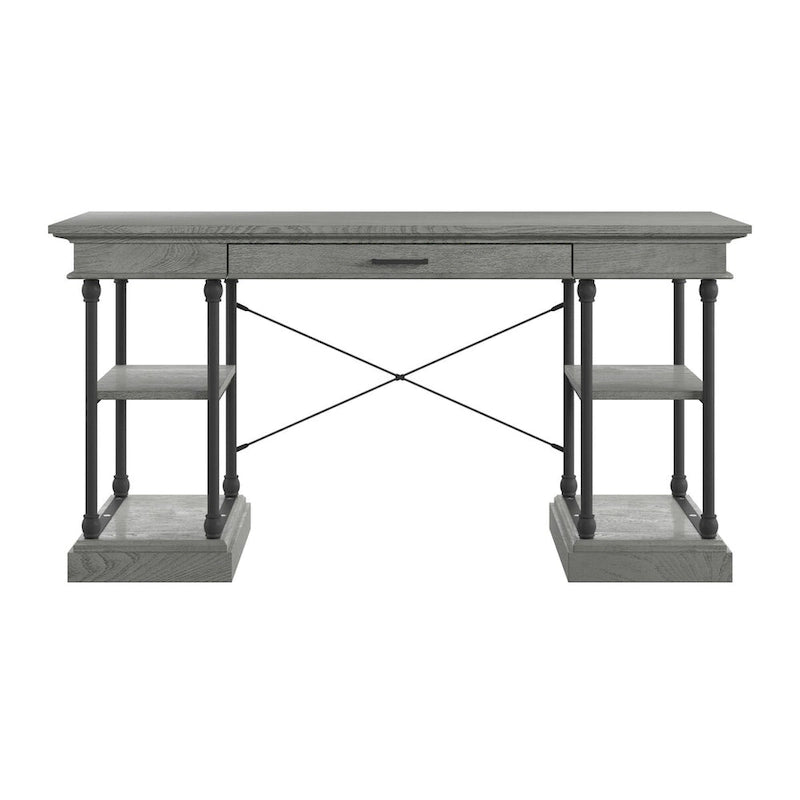 Bureau d'écriture de rangement Barnstone Cornice à 1 tiroir par iNSPIRE Q Artisan