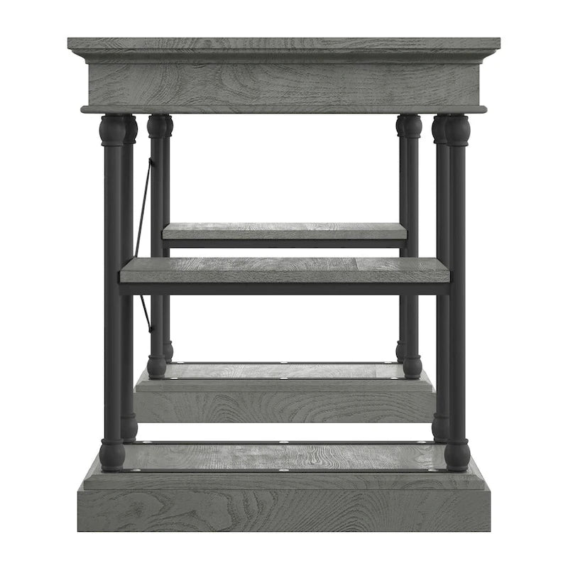 Bureau d'écriture de rangement Barnstone Cornice à 1 tiroir par iNSPIRE Q Artisan