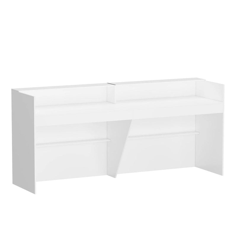 Bureau de réception avec comptoir, Table de réception moderne pour salle d'attente