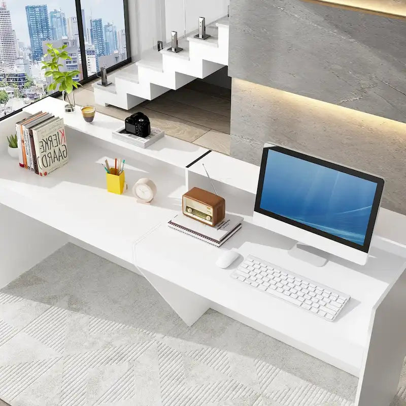 Bureau de réception avec comptoir, Table de réception moderne pour salle d'attente